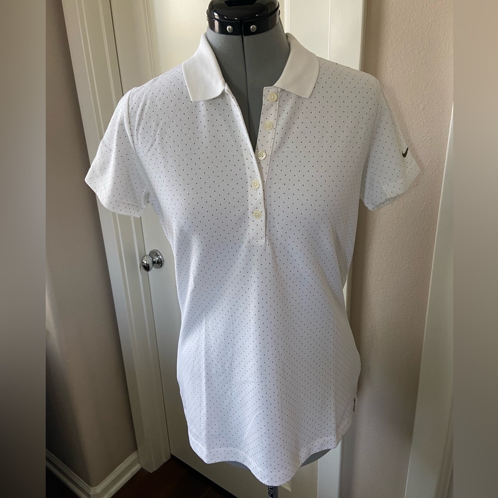 Nike Golf Polo Shirt, Women’s, White, Size M
